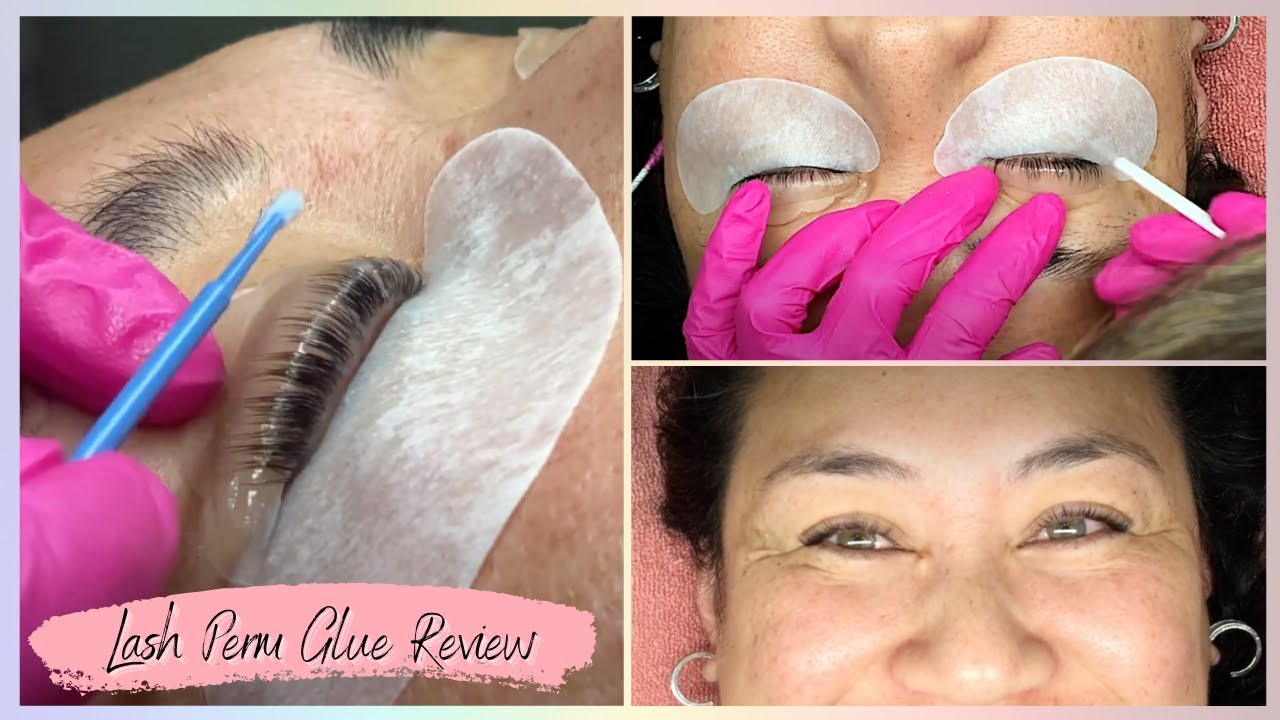 Watch how easily I lift lashes with the Stacy Lash Perming Glue