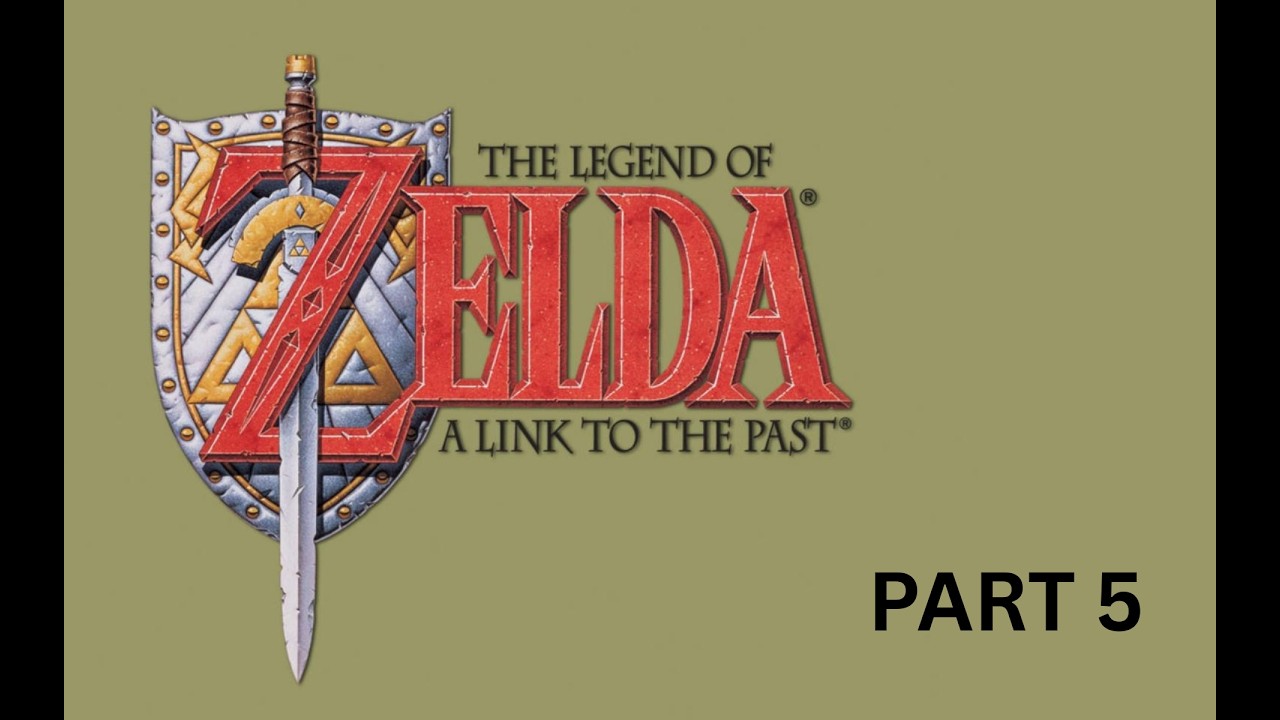 Link's Departure to Dark Hyrule //Legend of Zelda Link to the Past -Part 5 [No Commentary]