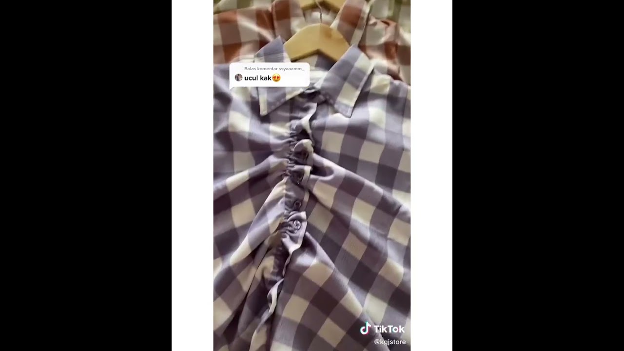 Racun shopee Kemeja Tartan super lucu #Shorts