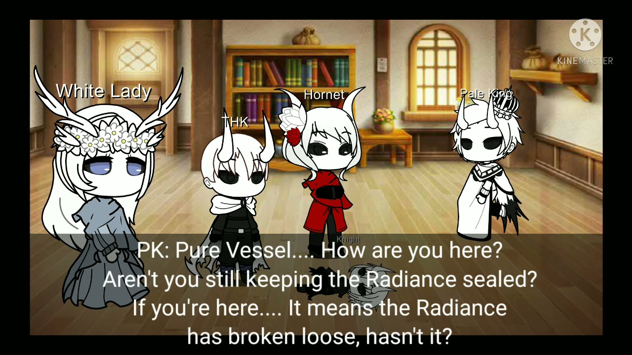 Hollow Knight stuck in a room (Gacha Club)