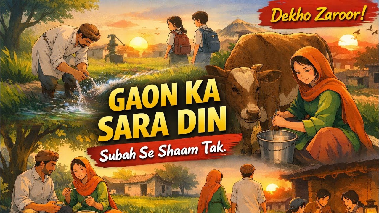 Gaon Ki Jindagi | Gaon Ki Subah Se Shaam Tak|Villege Life In Pakistan 