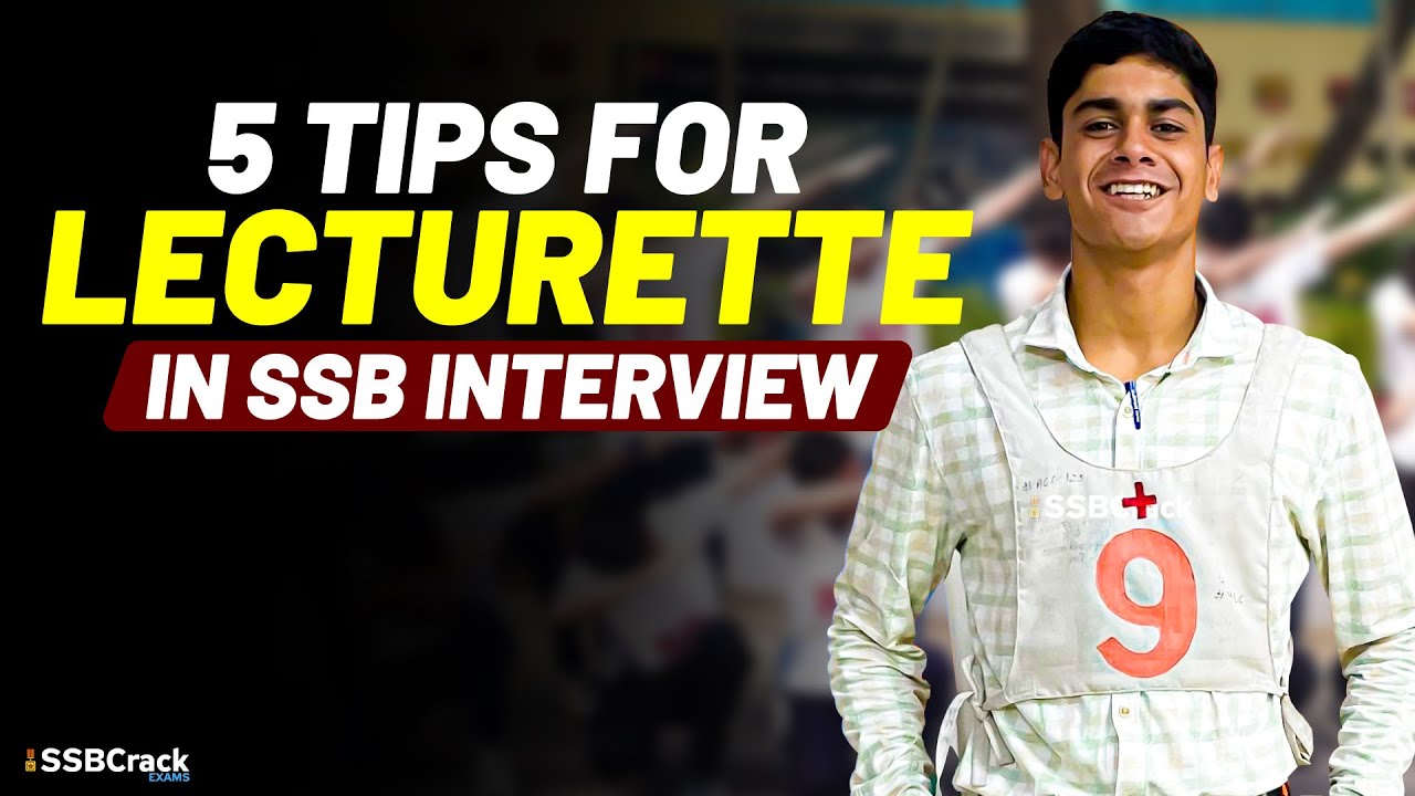 5 Tips for Lecturette in SSB Interview