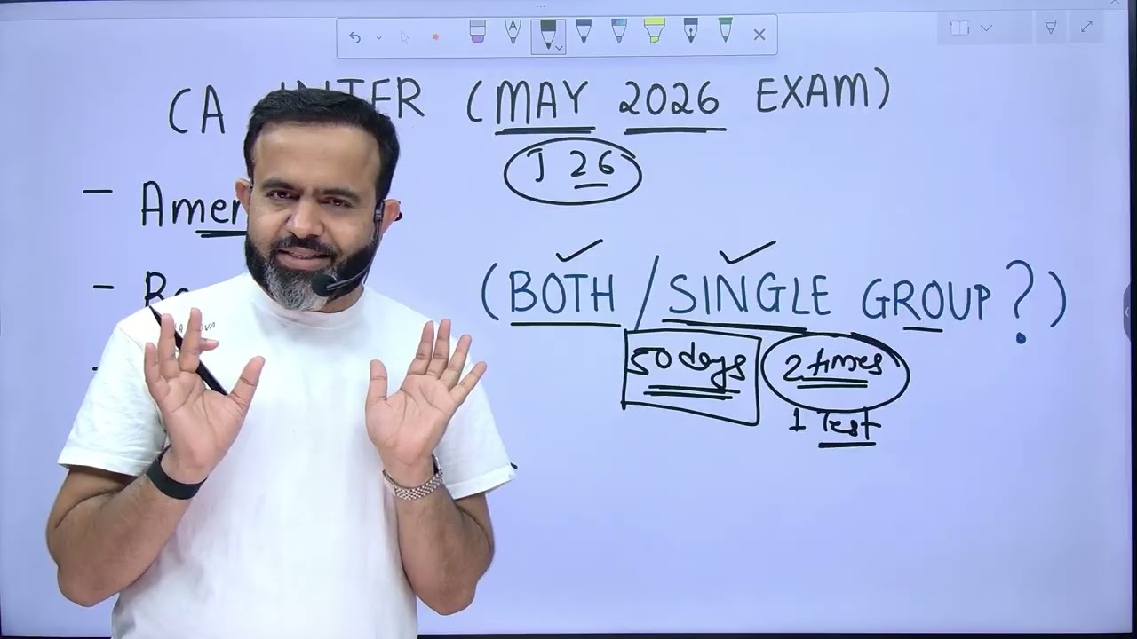 CA INTER MAY 26 Guidance by CA Bhanwar Borana l BB VIRTUALS