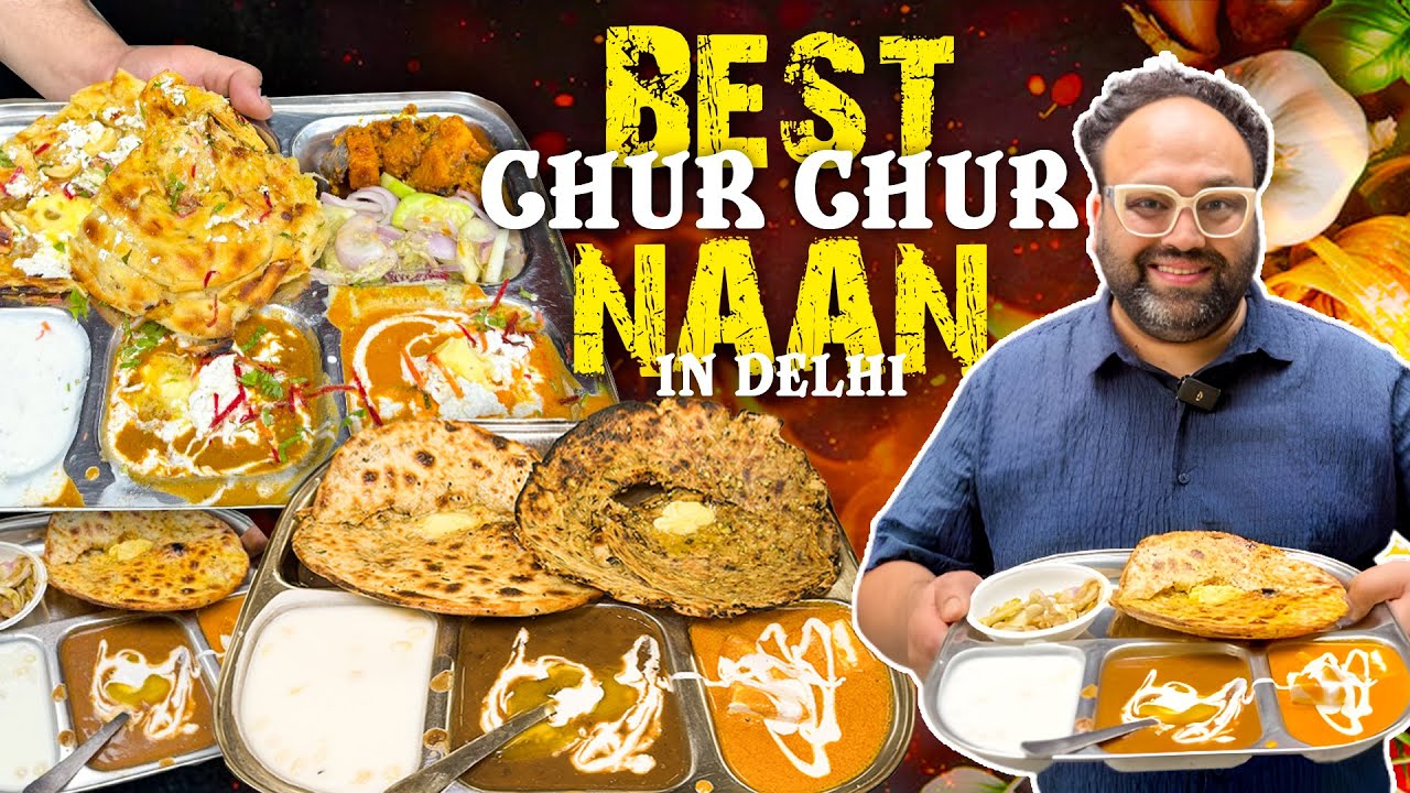 STREET FOOD | Baljeet Amritsari Naan , Prem Di Hatti, Chawla De Chur Chur Naan, Raju Chur Chur Naan