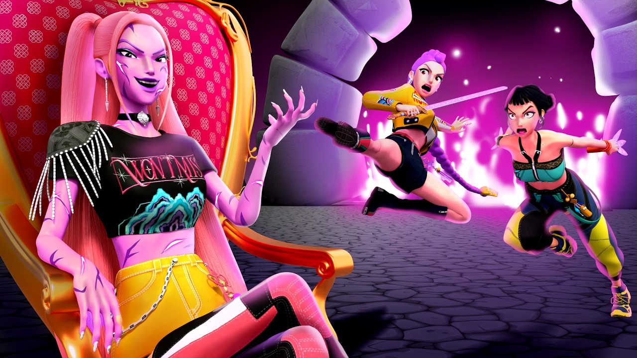 MIRA Turns Into DEMONS! | KPop Demon Hunters Animation