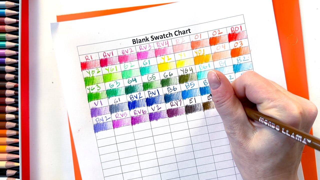 Is Mondo Llama Worth It? 72 Mondo Llama Colored Pencils Review, Swatches and Unboxing