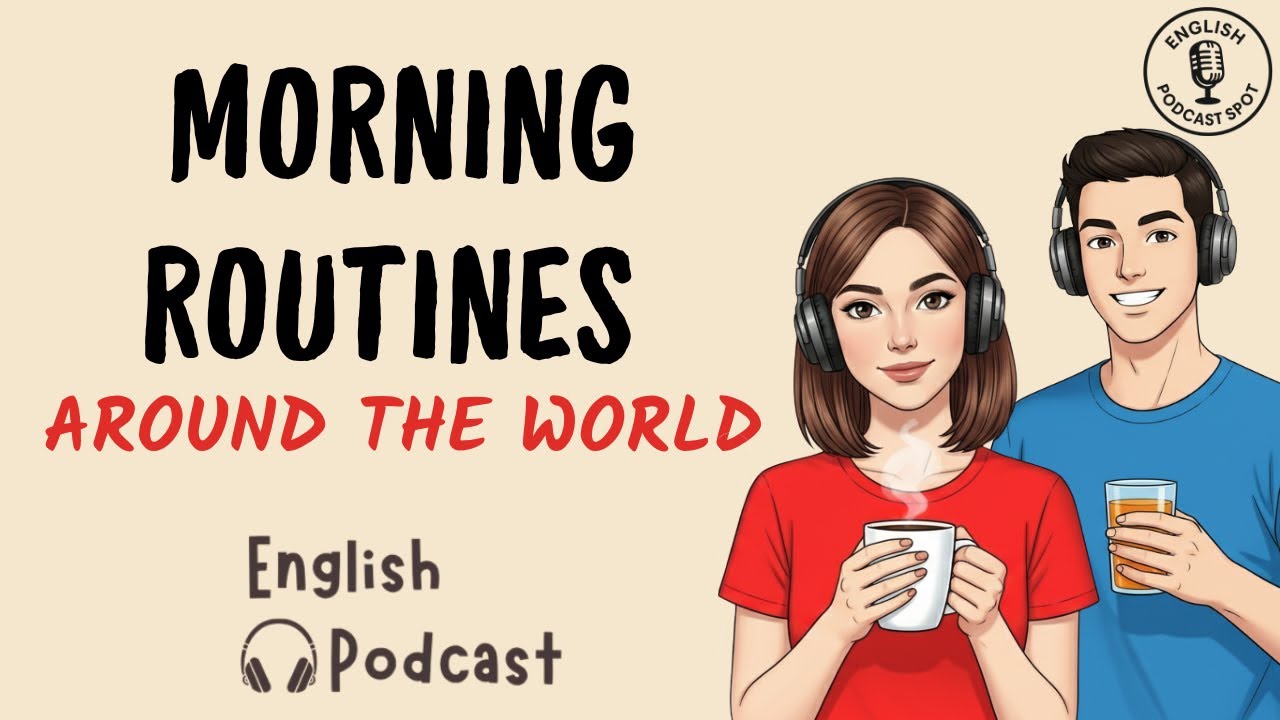 Morning Routines Around the World (A1-A2 Listening Practice)