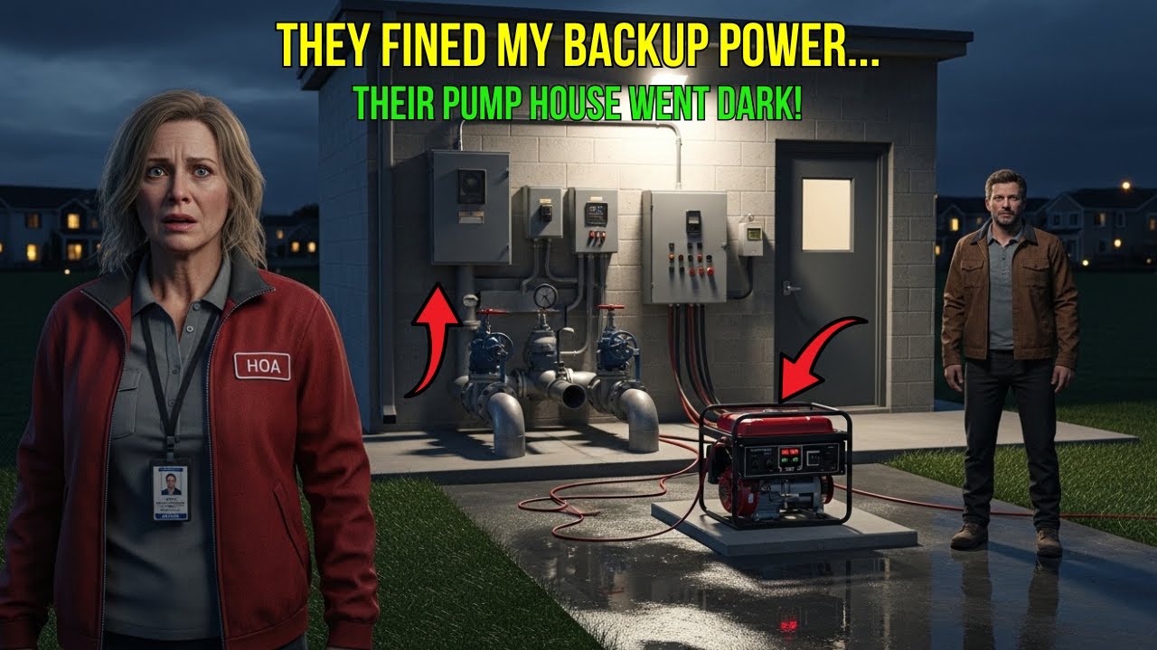 HOA Fined My Backup Power — Minutes Later Their Pump House Lost Power Too