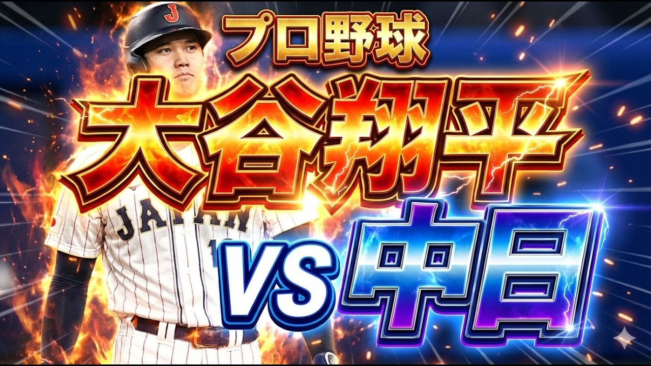#27 プロ野球「大谷翔平vs中日」【プロ野球スピリッツ2024−2025】