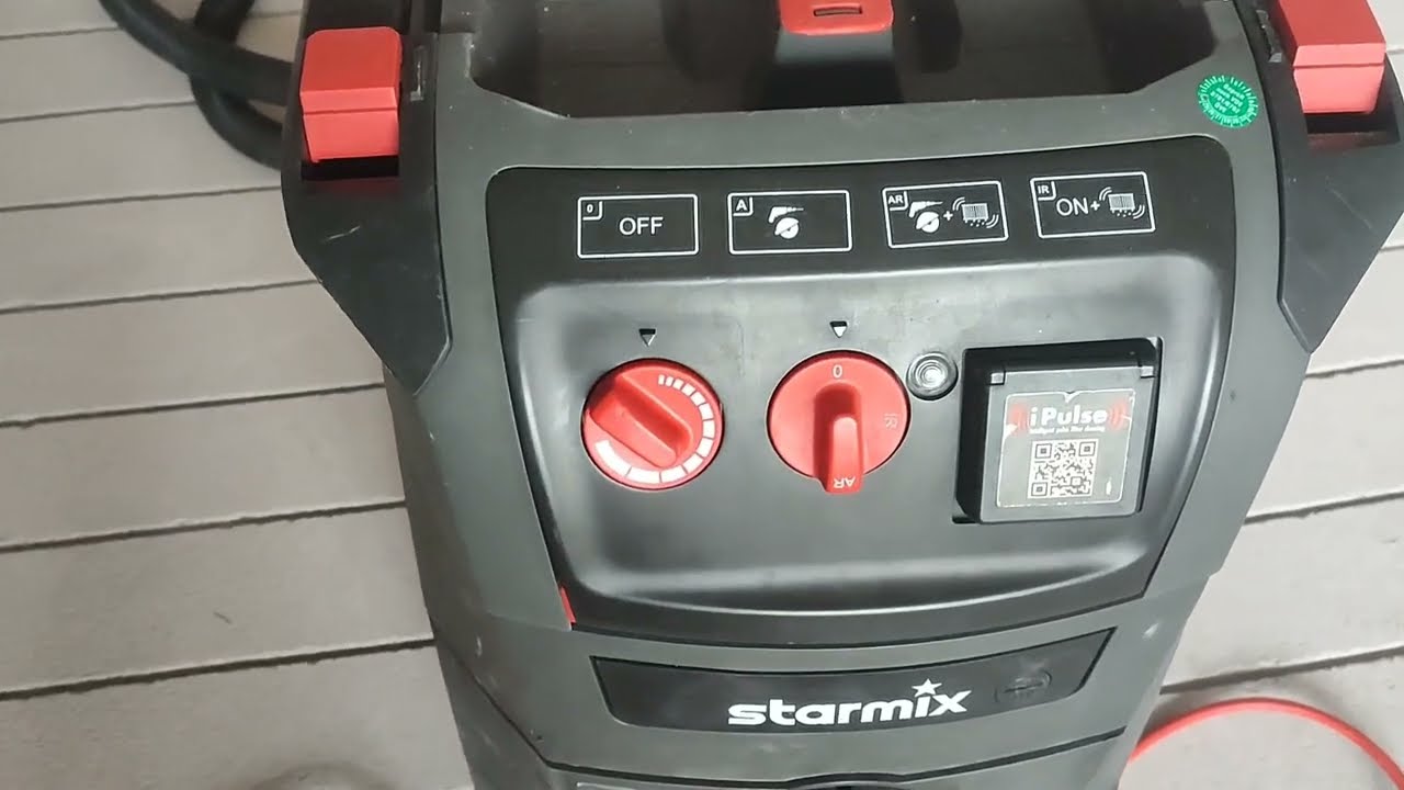 Прамысловы пыласос STARMIX IPULSE L-1635 TOP, першае знаёмства 