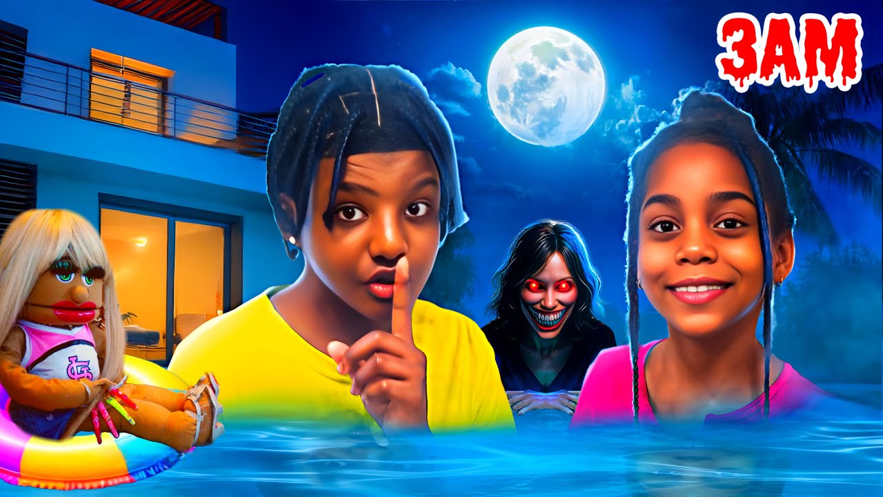 siblings sneak out to the pool at 3am and instantly regrets it