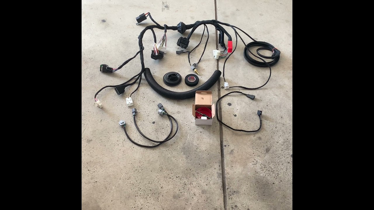 SW20 Toyota MR2 2GR V6 - Installed A/C compressor, headers, & review of Paul Woods Sienna wiring