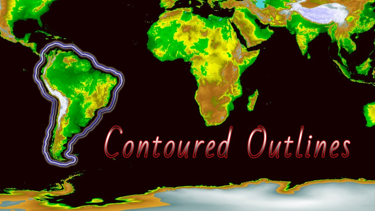 Photoshop or Photopea.....How to Create Custom Contoured Outlines.