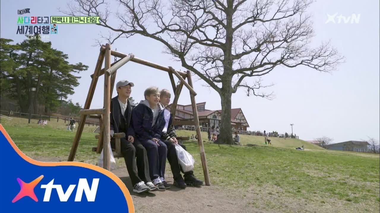 EXO′s Travel the World through a Ladder of Fortune 그네 타고 동심 여행 떠난 첸백시들 180808 EP.6