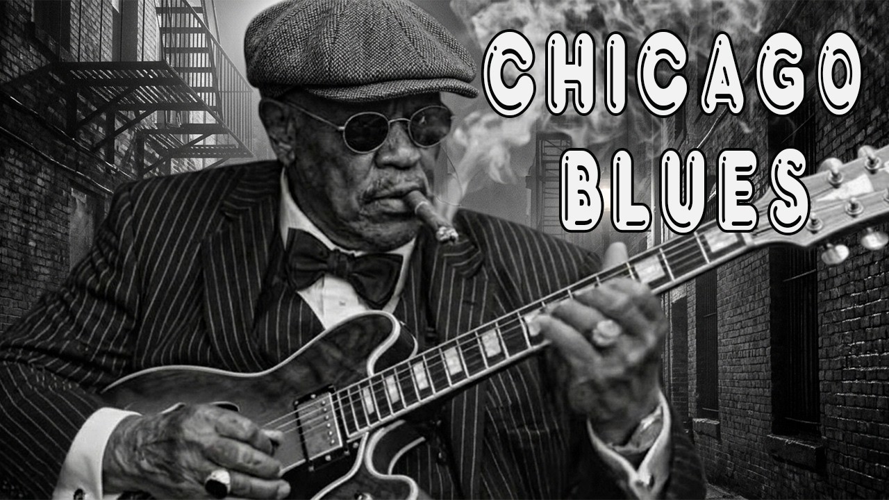 Classic Chicago Blues 🎸 Soulful Acoustic Blues Rock Ballads | Slow Slide Guitar & Deep Blues Vocals