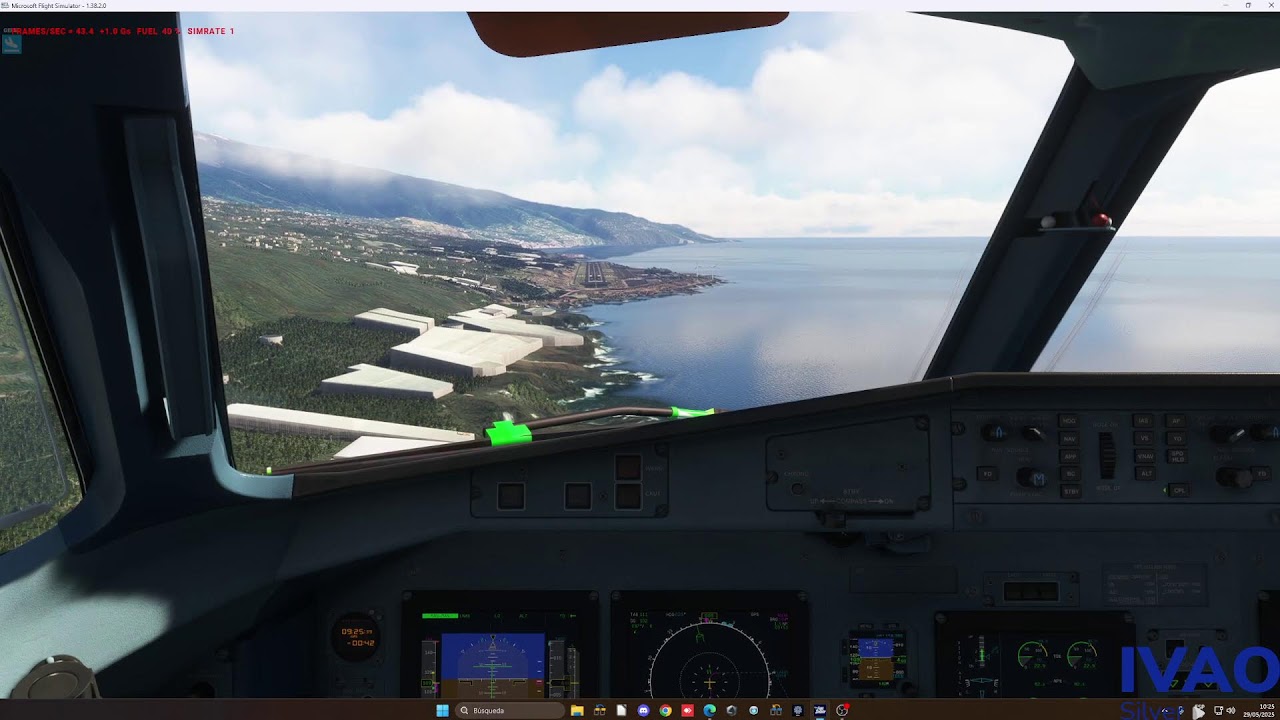 MSFS 2020 ATR 600 GCLP GCLA IVAO
