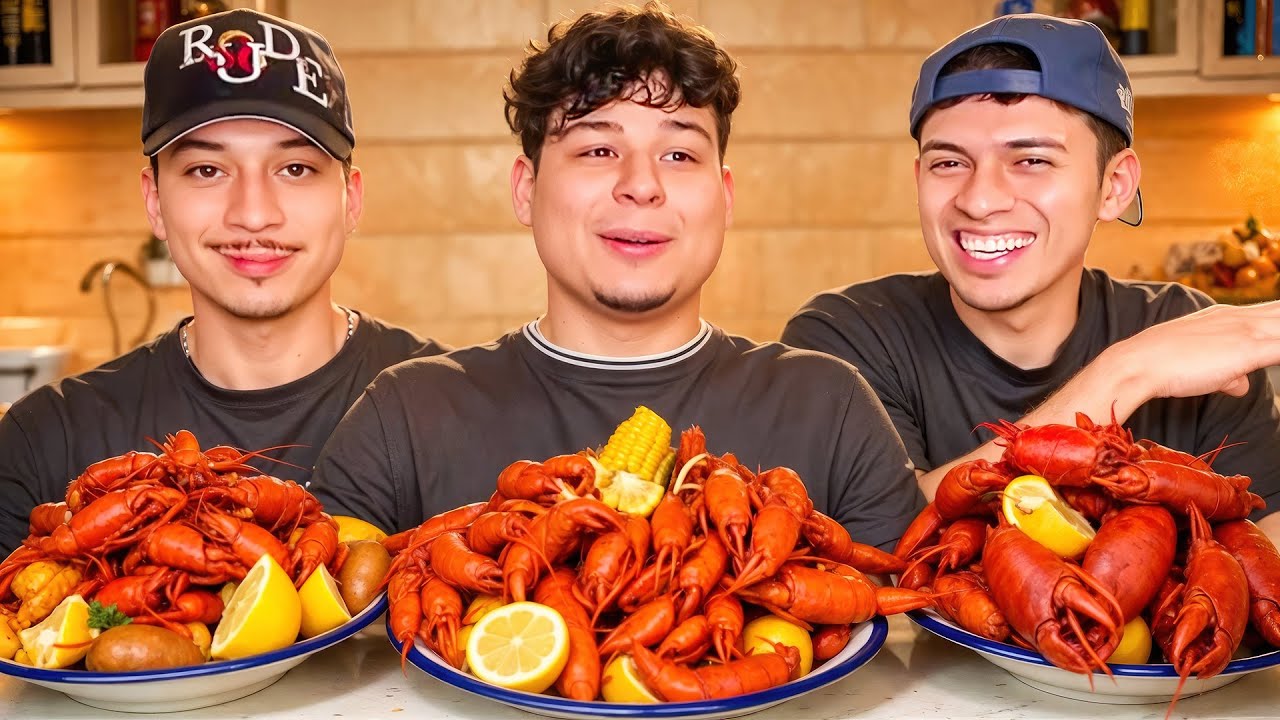 CRAWFISH MUKBANG w/ SANTEA & JAYCO | JUICY STORY TIMES & MORE