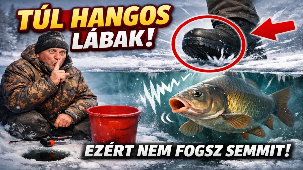 Télen süketek a halak? A legnagyobb tévedés, ami miatt üres a vödör!