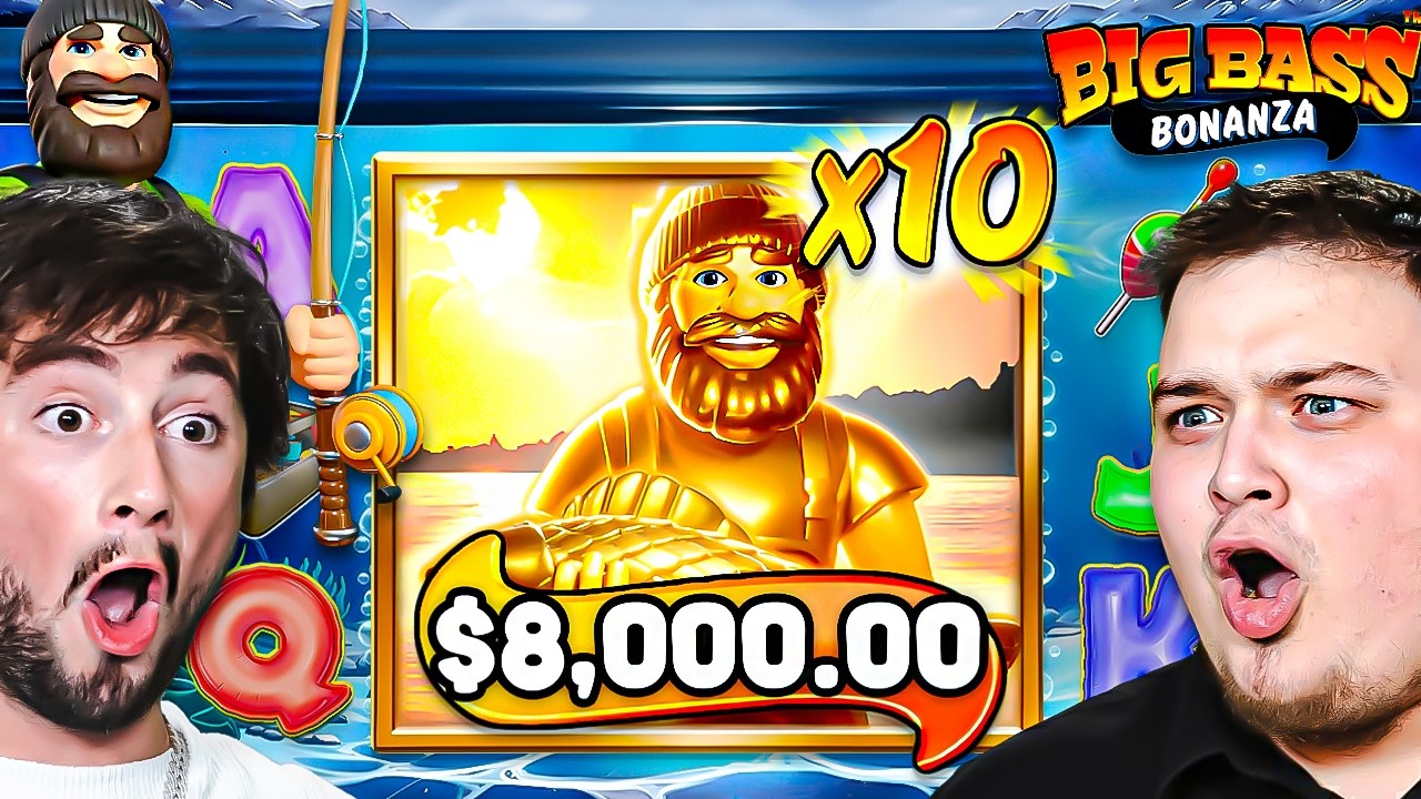 OUR BIGGEST EVER BONUS BUY ON BIG BASS BONANZA!