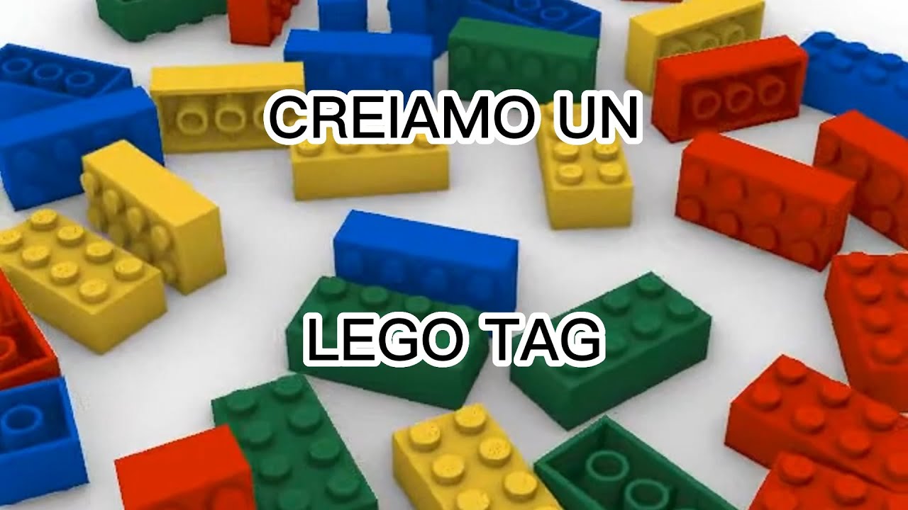 LEGO TAG KEYCHAIN 