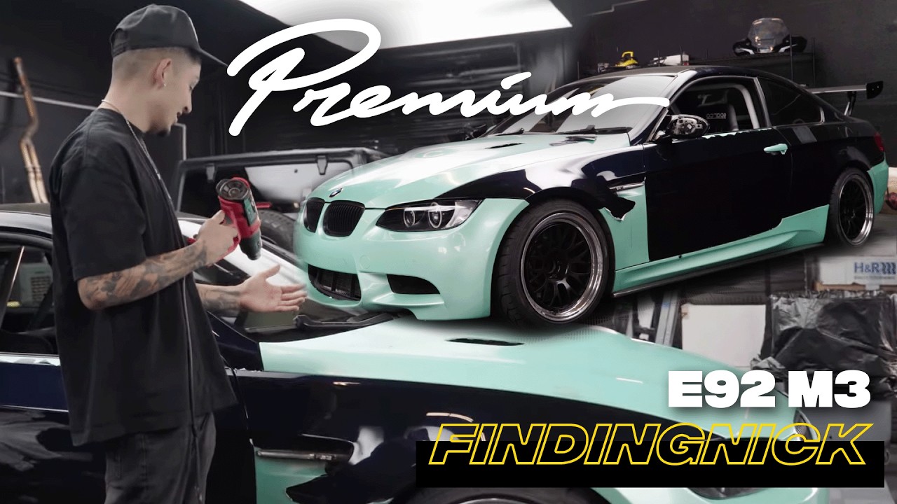FindingNick Drops Off His E92 M3 — Full Transformation Coming Soon