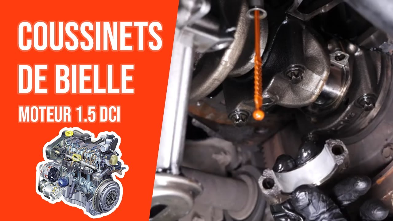 Changer les Coussinets de Bielle 1.5 dCi 🚗