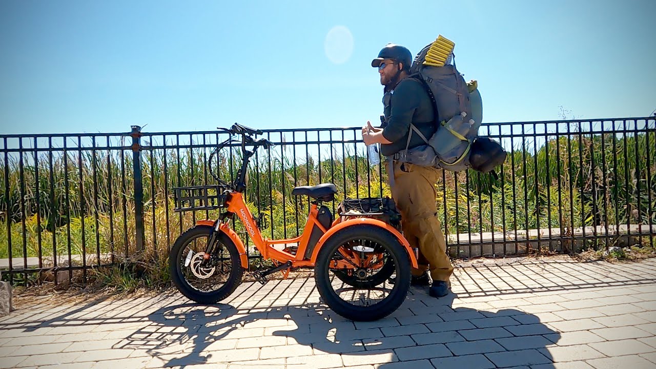 Overnight Bikepacking & Camping On An Electric Trike