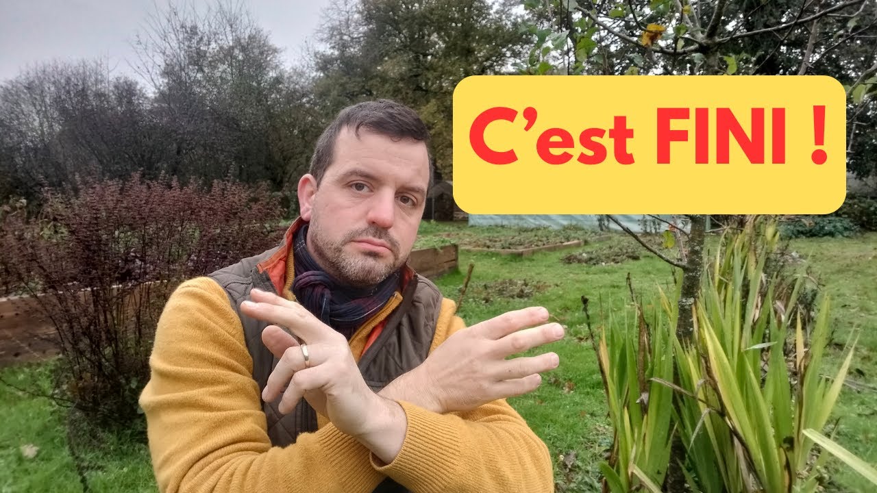 FINI le POTAGER, FINI le VERGER, FINI les POULES