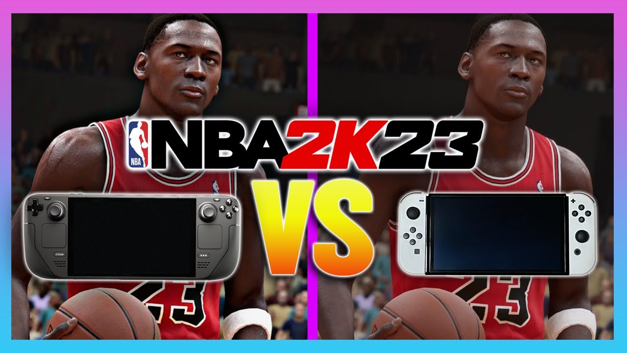 NBA 2k23 Steam Deck Vs Nintendo Switch Comparison! Which Is The Best Way To Play 2k23 On The Go?