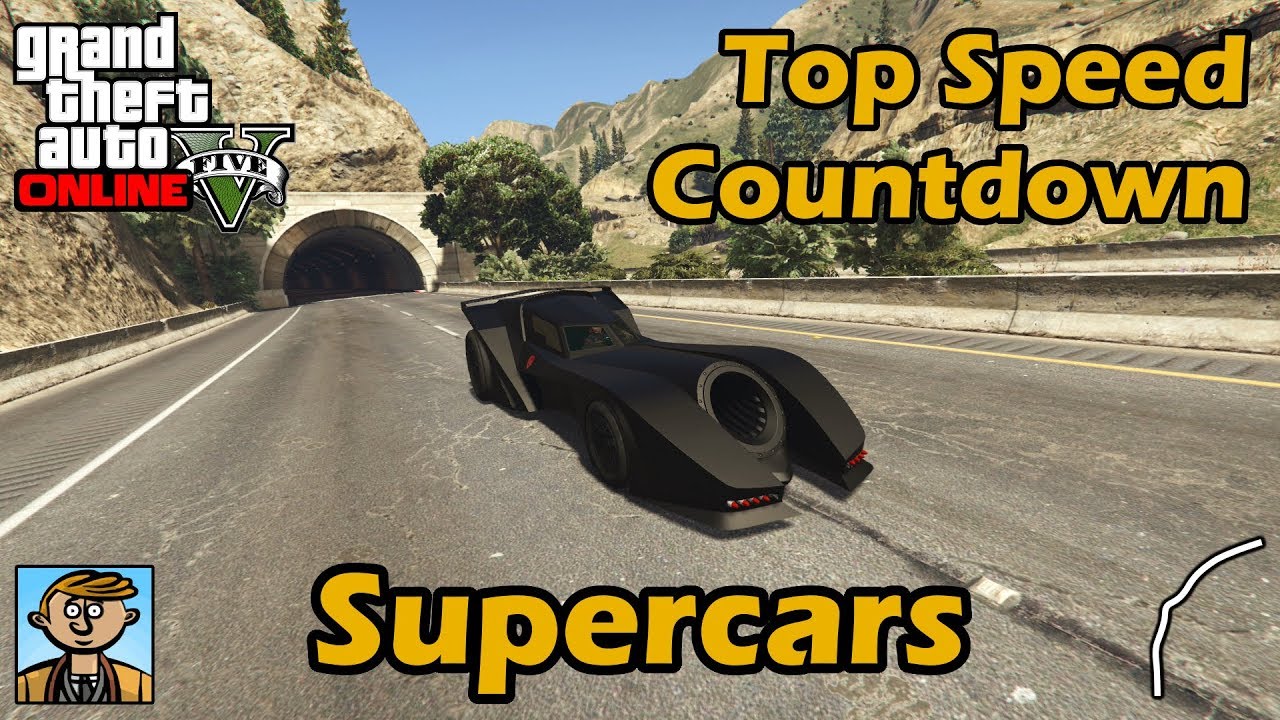 Fastest Supercars (2018) - GTA 5 Best Fully Upgraded Cars Top Speed Countdown