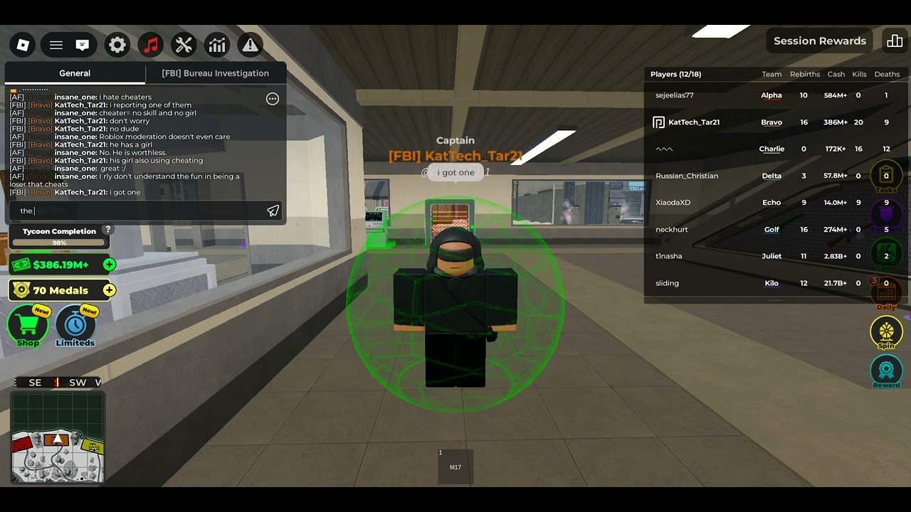 reporting exploiter