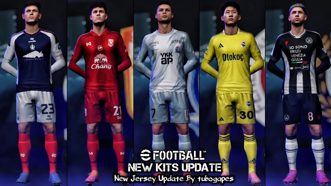 Best Kits Update🔥 New Jersey In eFootball 2026 Mobile
