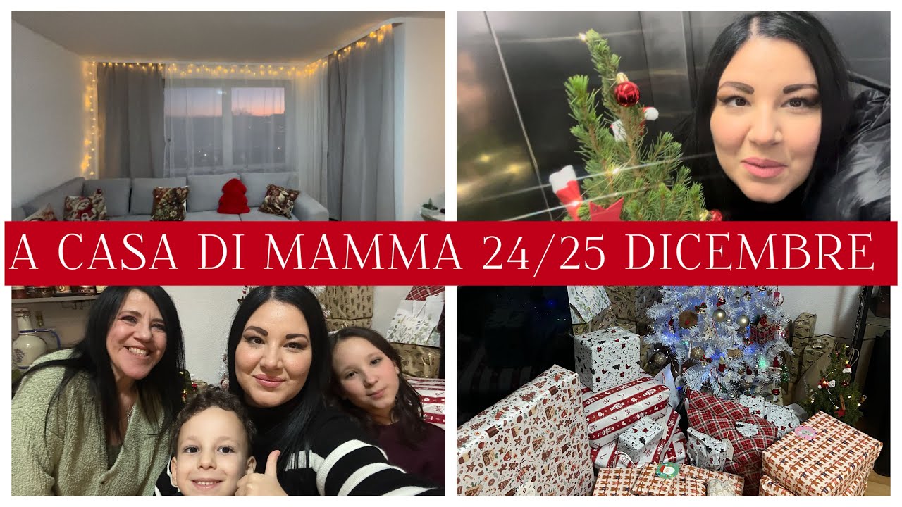 VIGILIA E NATALE DA MAMMA // vi mostro casa di mamma