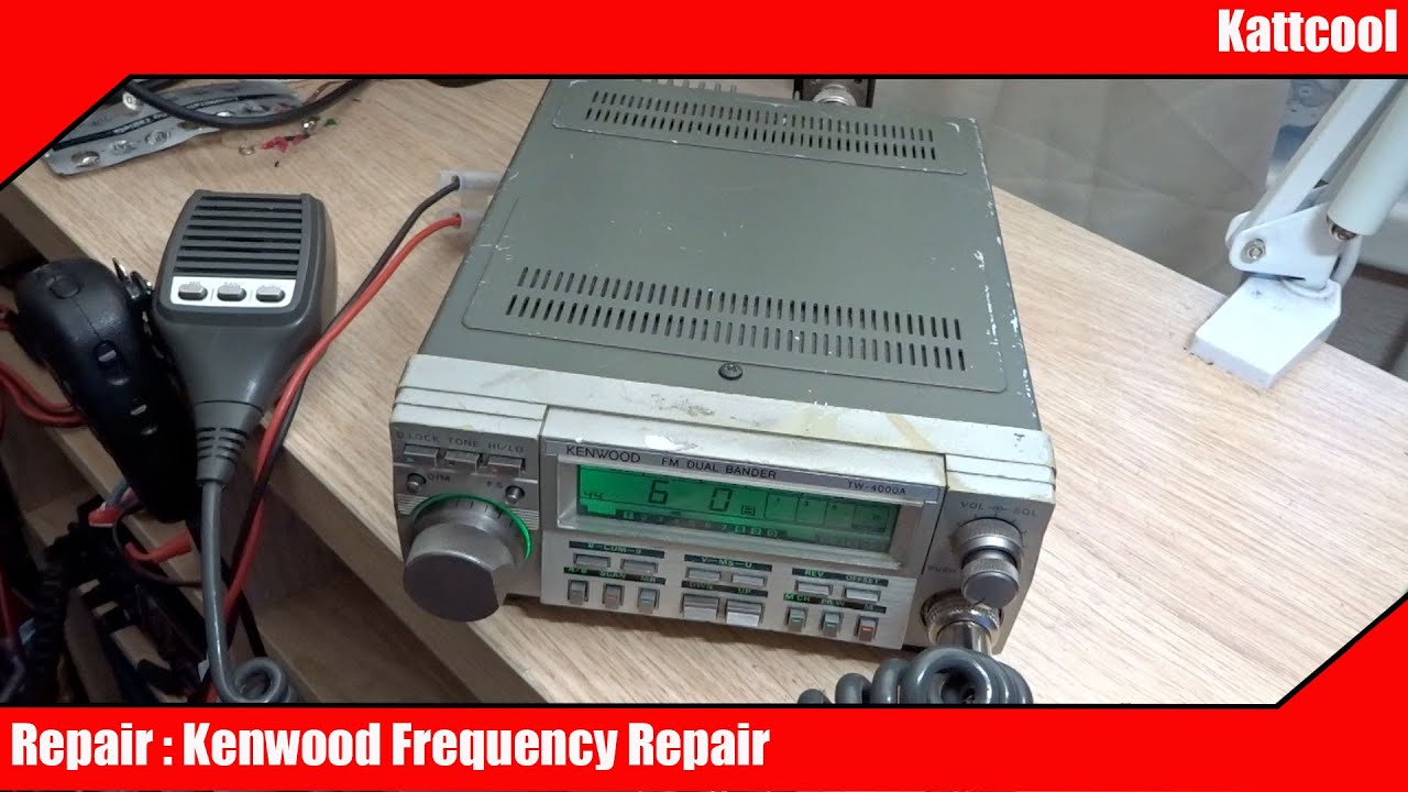 Repair : Kenwood Tw - 4000 A Frequency Fault