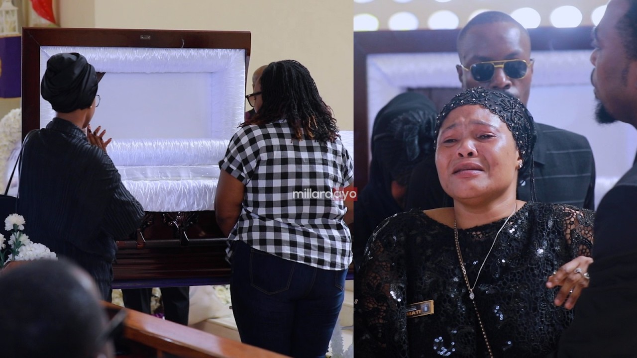 VILIO NA SIMANZI KANISANI, VIONGOZI, WAFANYAKAZI NA WATU MBALIMBALI WAKIAGA MWILI WA SSEBO