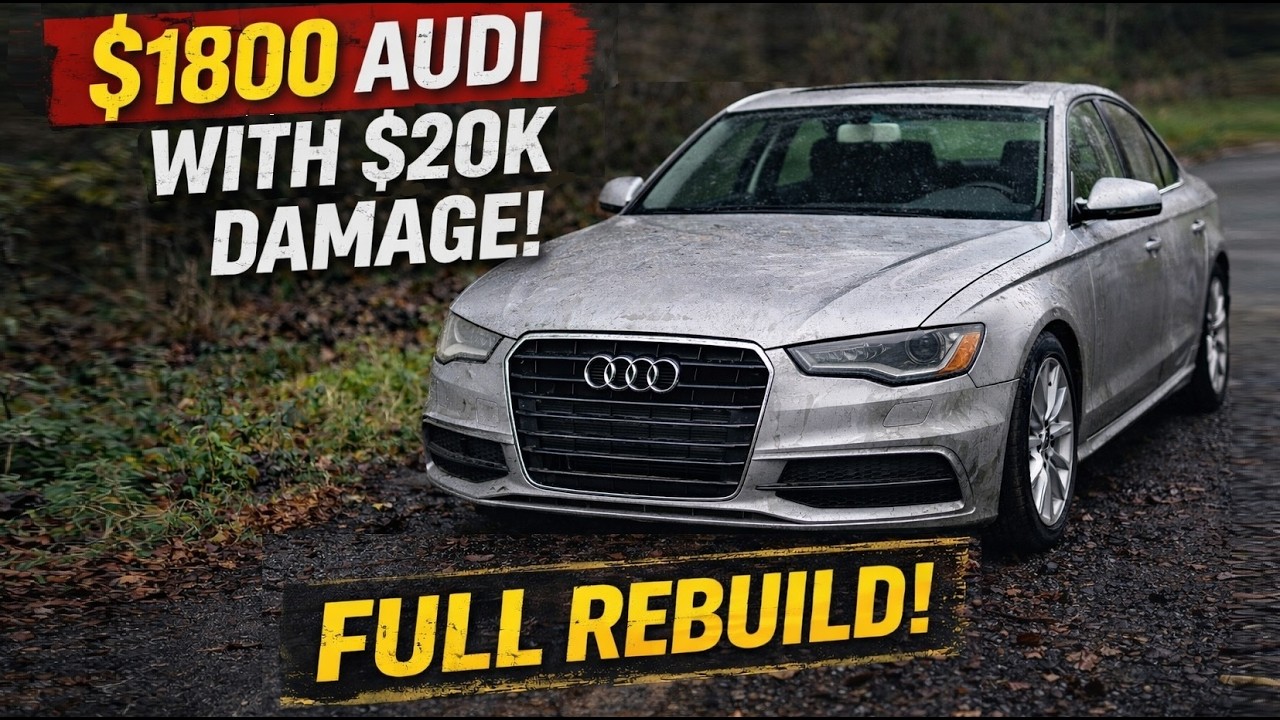 Dealer Quoted $20,500 to Fix This Audi… I Fixed It for $100 (Full Build)