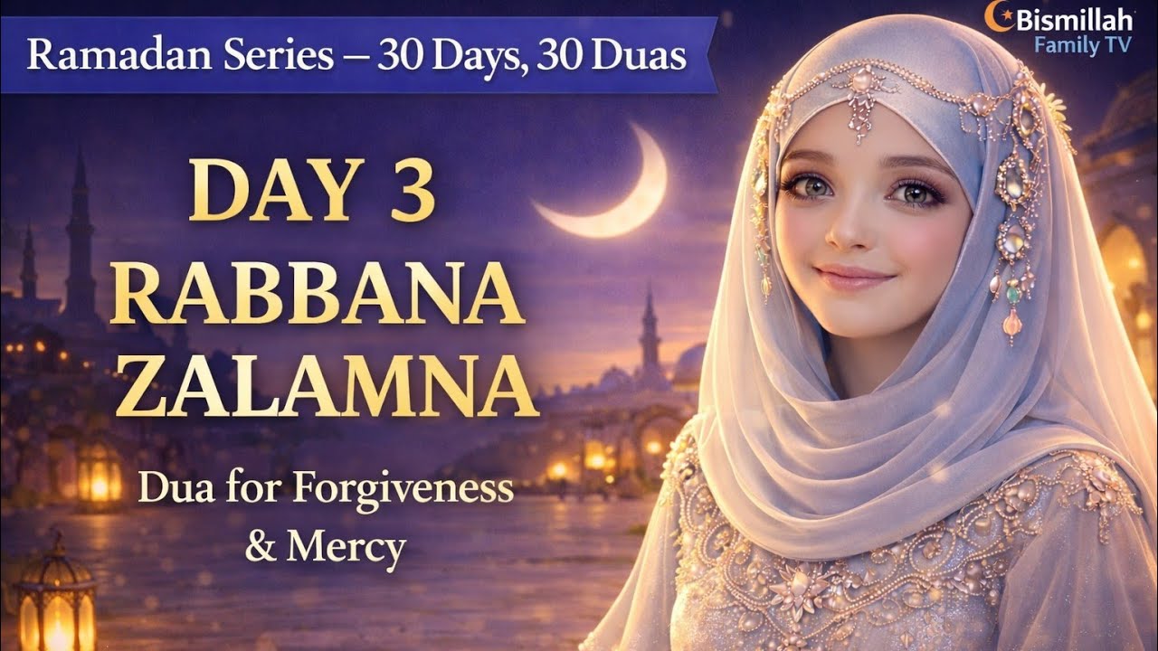 Day 3 – Rabbana Zalamna | Powerful Quranic Dua for Forgiveness & Mercy | Ramadan 2026