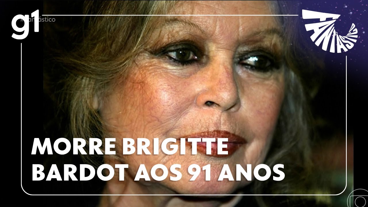 Fantástico: Brigitte Bardot, atriz símbolo de beleza e liberdade, morre aos 91 anos