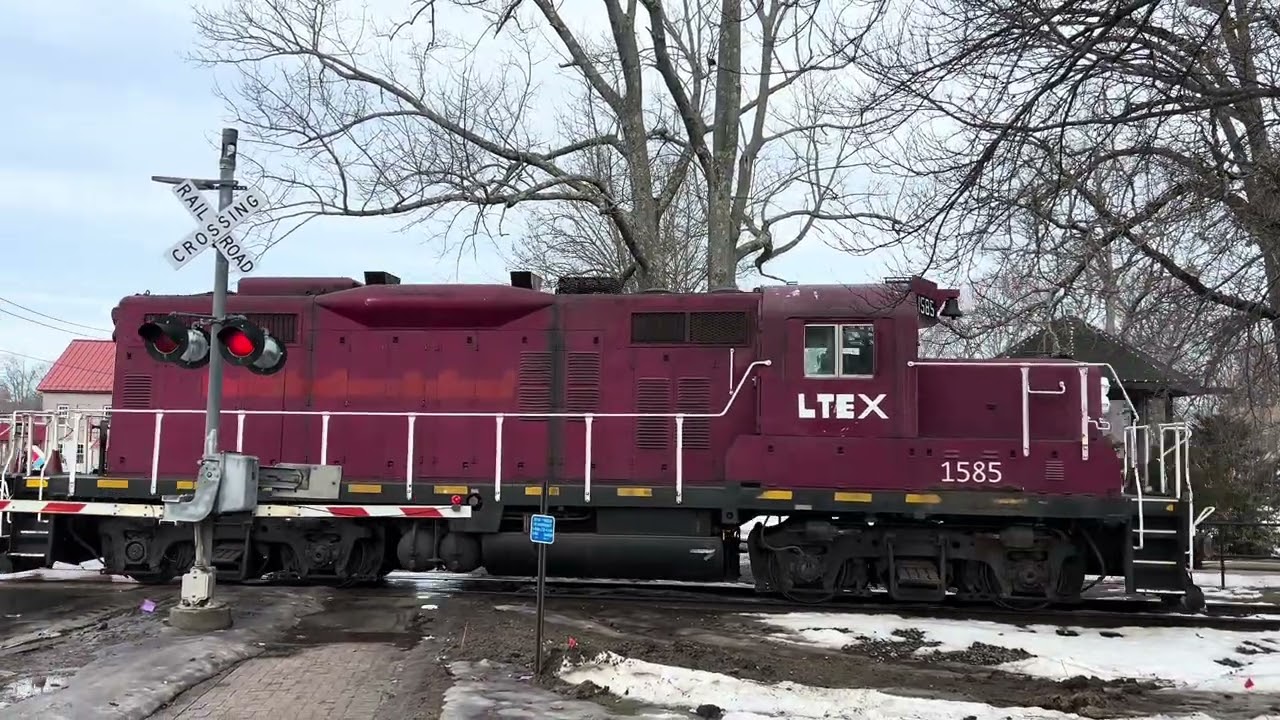 Dropping Empties on Interchange and Meeting w/ Amtrak