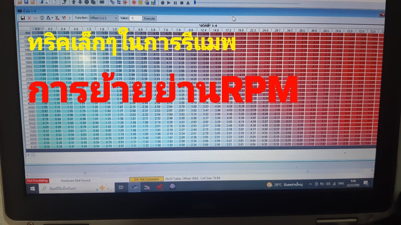 ทริคเล็กๆการรีแมพ เรื่องการย้ายย่านRPM