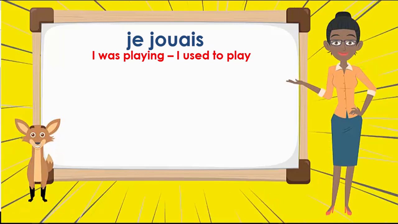 Le verbe Jouer - To play Imperfect Tense - French Conjugation