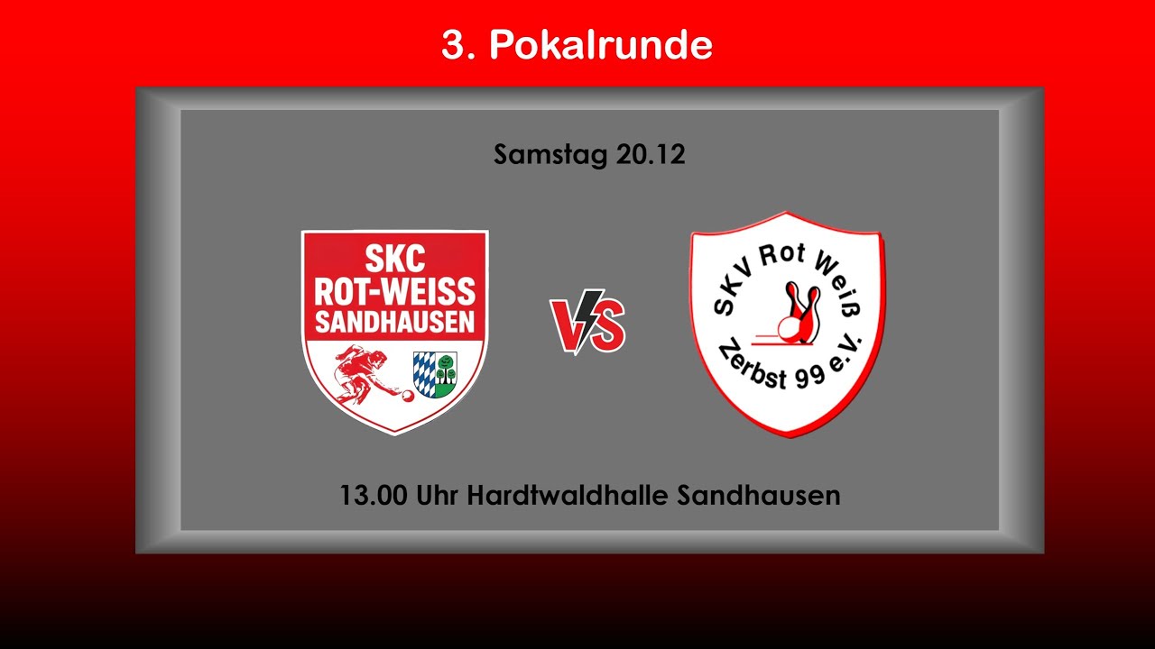 3. Runde PAULY DKBC Pokal