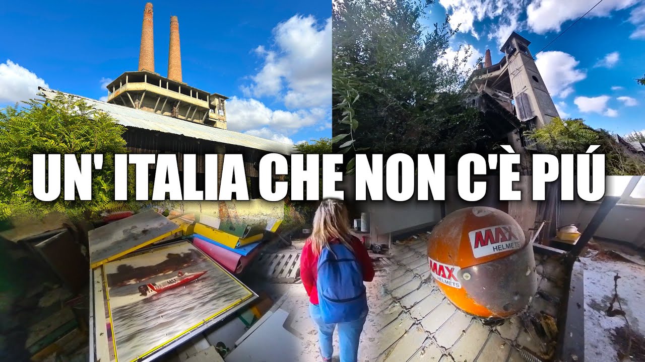 DAL BOOM INDUSTRIALE ALL'ABBANDONO: UNA DELLE PIÚ ANTICHE FABBRICHE DEL CEMENTO IN ITALIA!