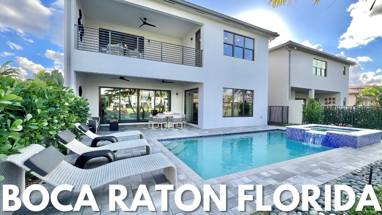 5 Bed | 5 Bath | 3 Car Garage New Construction Pool Homes South Florida Lotus Edge Boca Raton