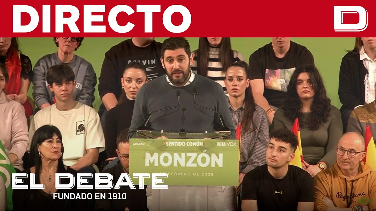 DIRECTO | Cierre de campaña de Vox en Aragón