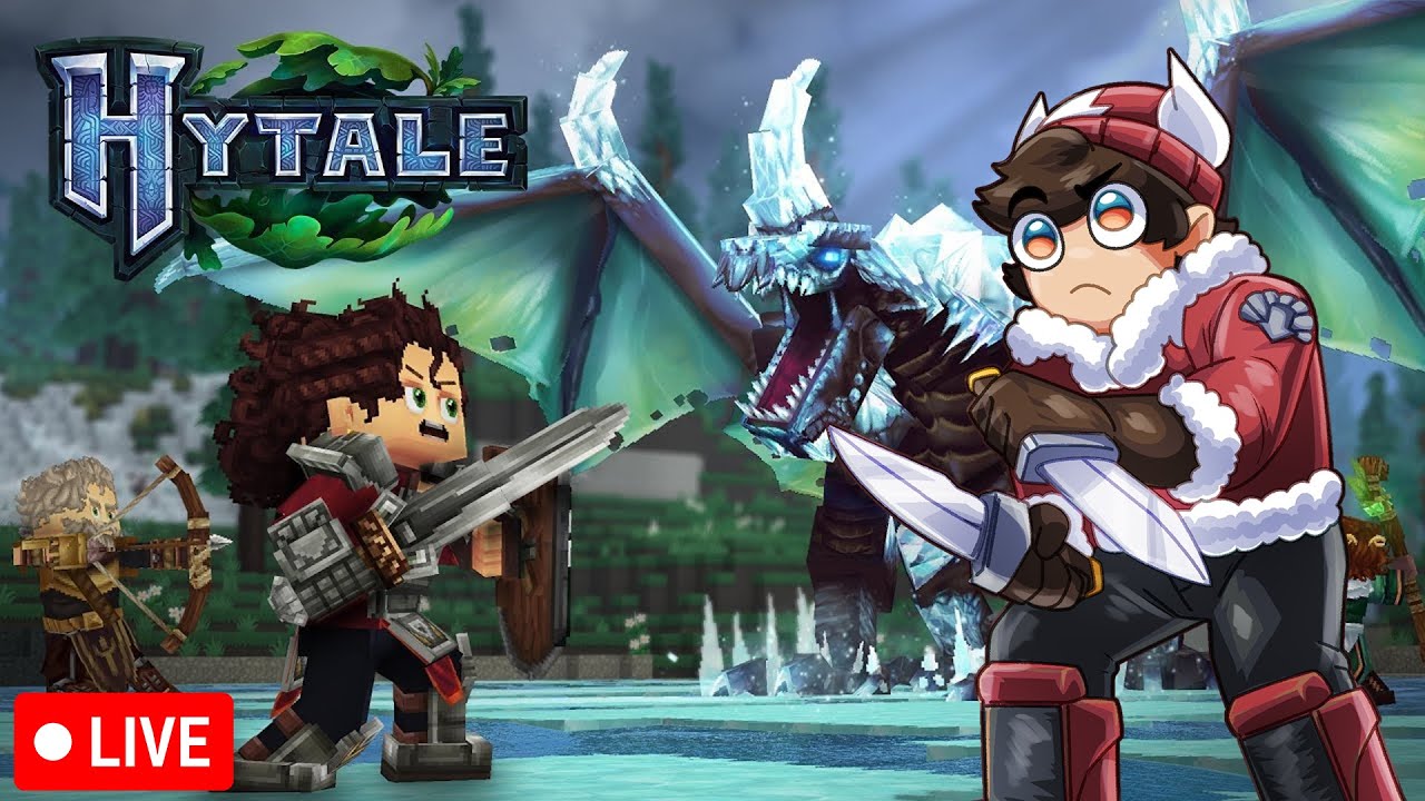 🔴LIVE | LAUNCH DAY! | Hytale Multiplyer Server and Gameplay | Part 1