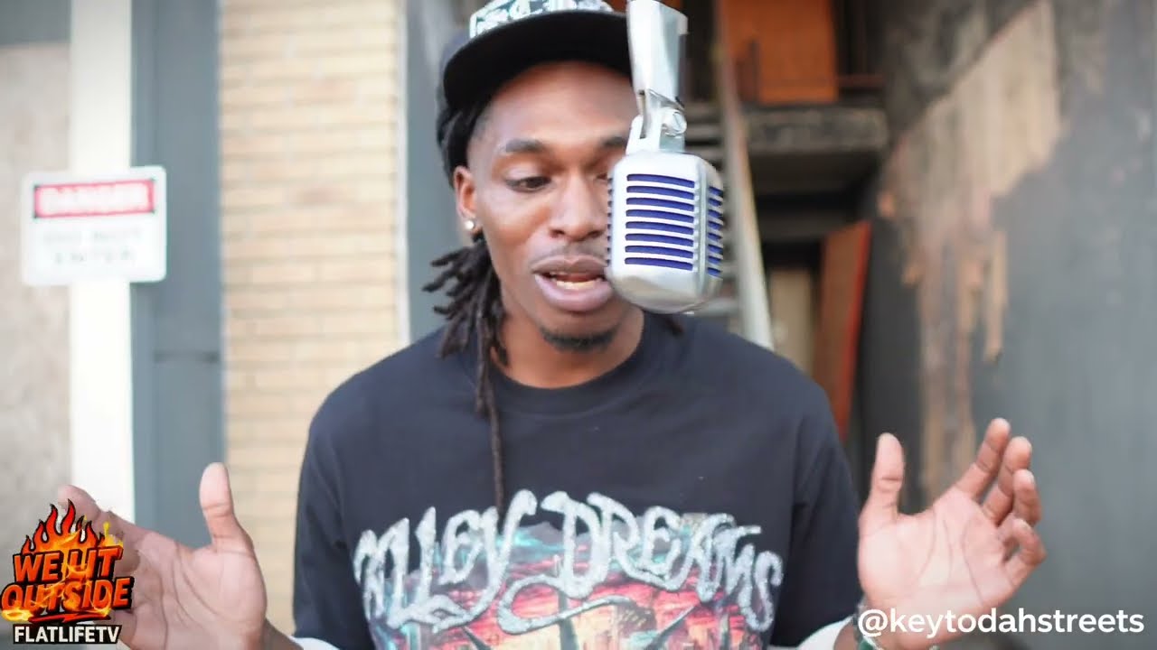 Never Landing – “Outside” | Mic Drop Performance | FLATLIFETV