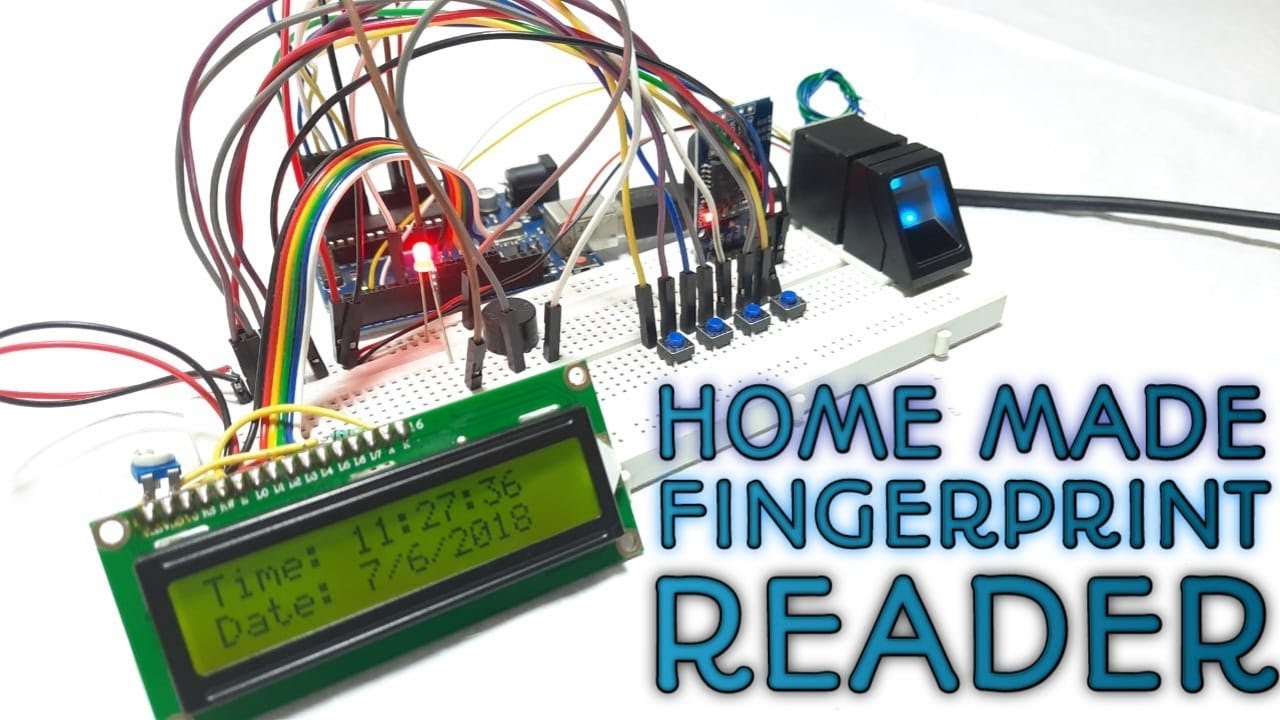 How To Make Fingerprint Based Biometric Attendance System using Arduino | Indian Crazy Tech