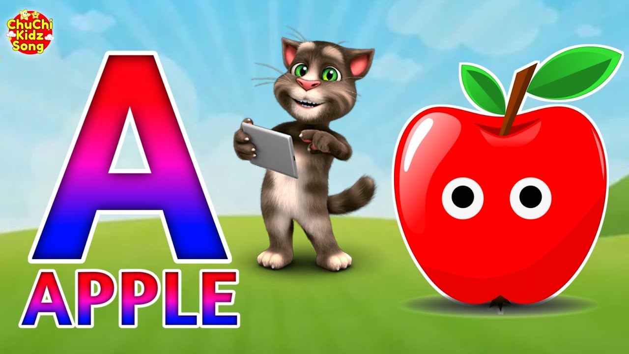 Песенка про алфавит - Алфавит - ABC и 123 - A для яблока 🍎 - Фонетика - Детские песни и стишки дл...
