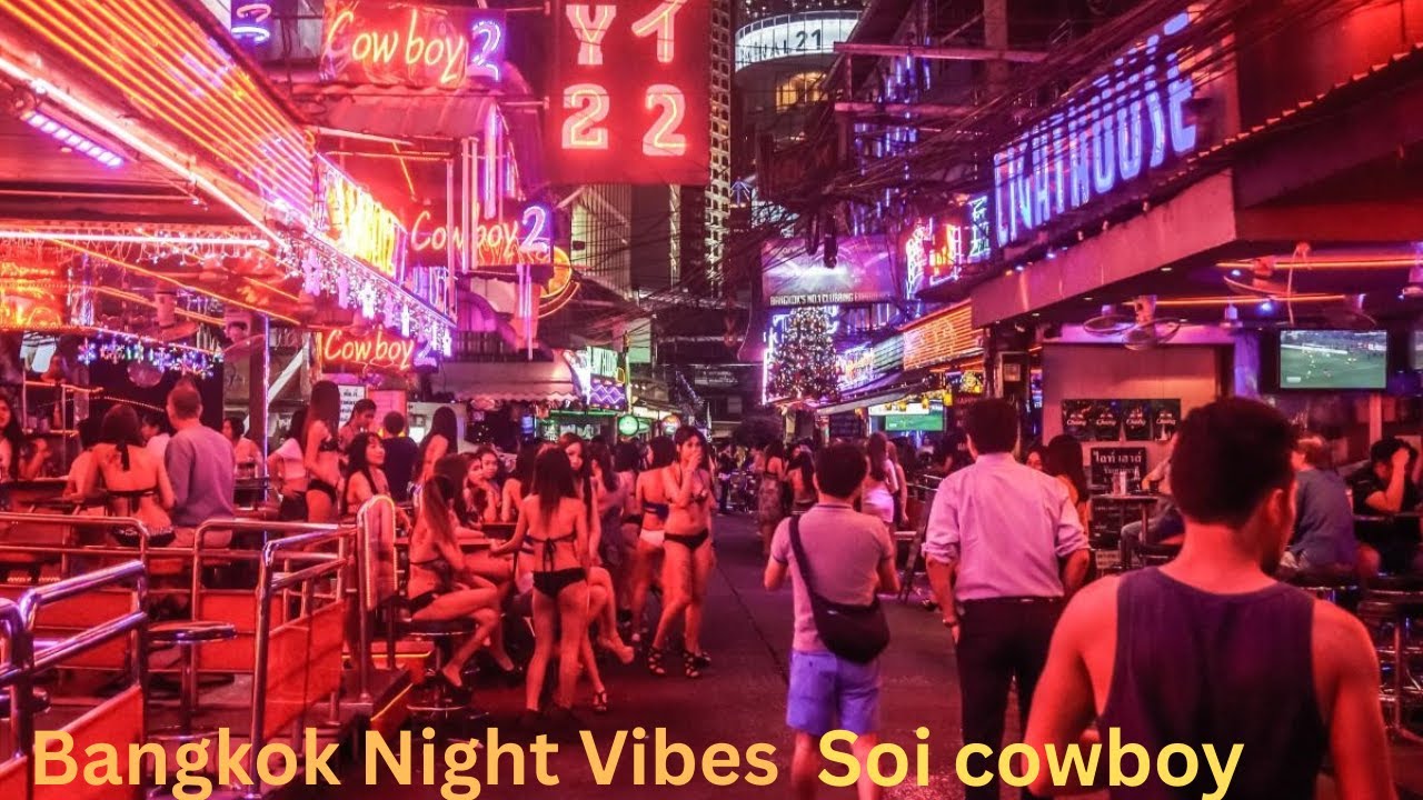 Neon Nights After Dark | Walking Through Soi Cowboy Bangkok